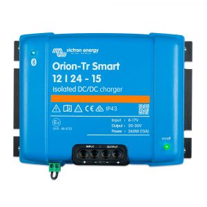 Cargador Booster Orion-Tr Smart 12/24-15A Aislado CC/CC Bluetooth Victron Energy
