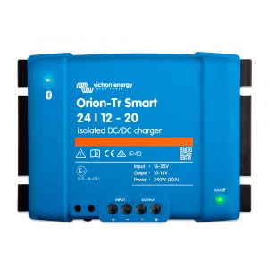 Cargador Booster Orion-Tr Smart 24/12-20A Aislado CC/CC Bluetooth Victron Energy