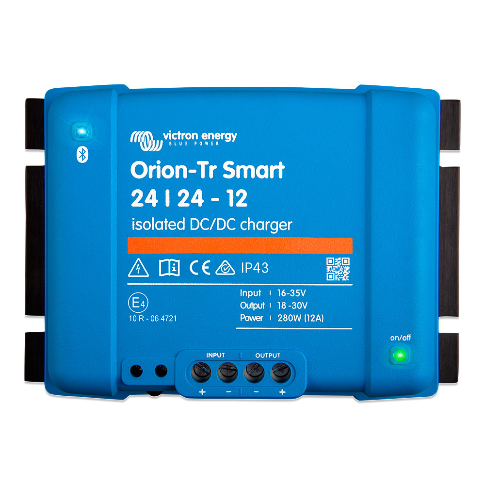 Cargador Booster Orion-Tr Smart 24/24-12A Aislado CC/CC Bluetooth Victron Energy