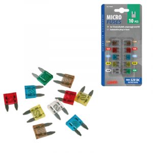 FUSIBLES PLANOS MINIS 10 PIEZAS