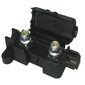 Portafusibles con tapa y atornillado MIDI